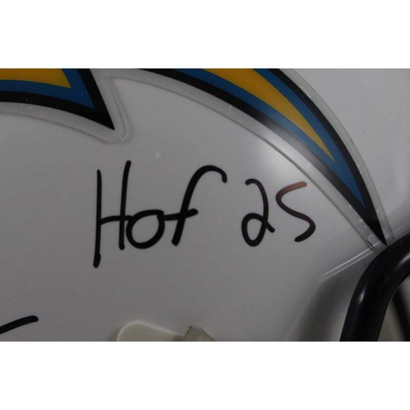 Antonio Gates San Diego Chargers Autographed Throwback Mini Helmet (HOF)