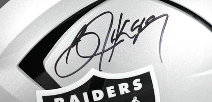 Bo Jackson Autographed Las Vegas Raiders Full Size Axiom Helmet