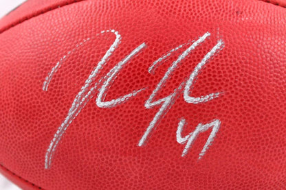 John Lynch Autographed Super Bowl 37 Wilson Duke Football