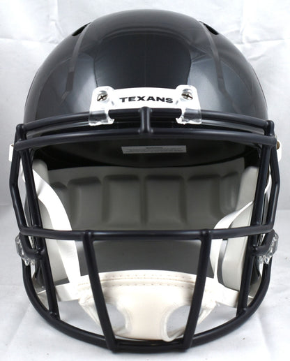 Stefon Diggs Autographed Houston Texans Full Size Speed Replica Helmet