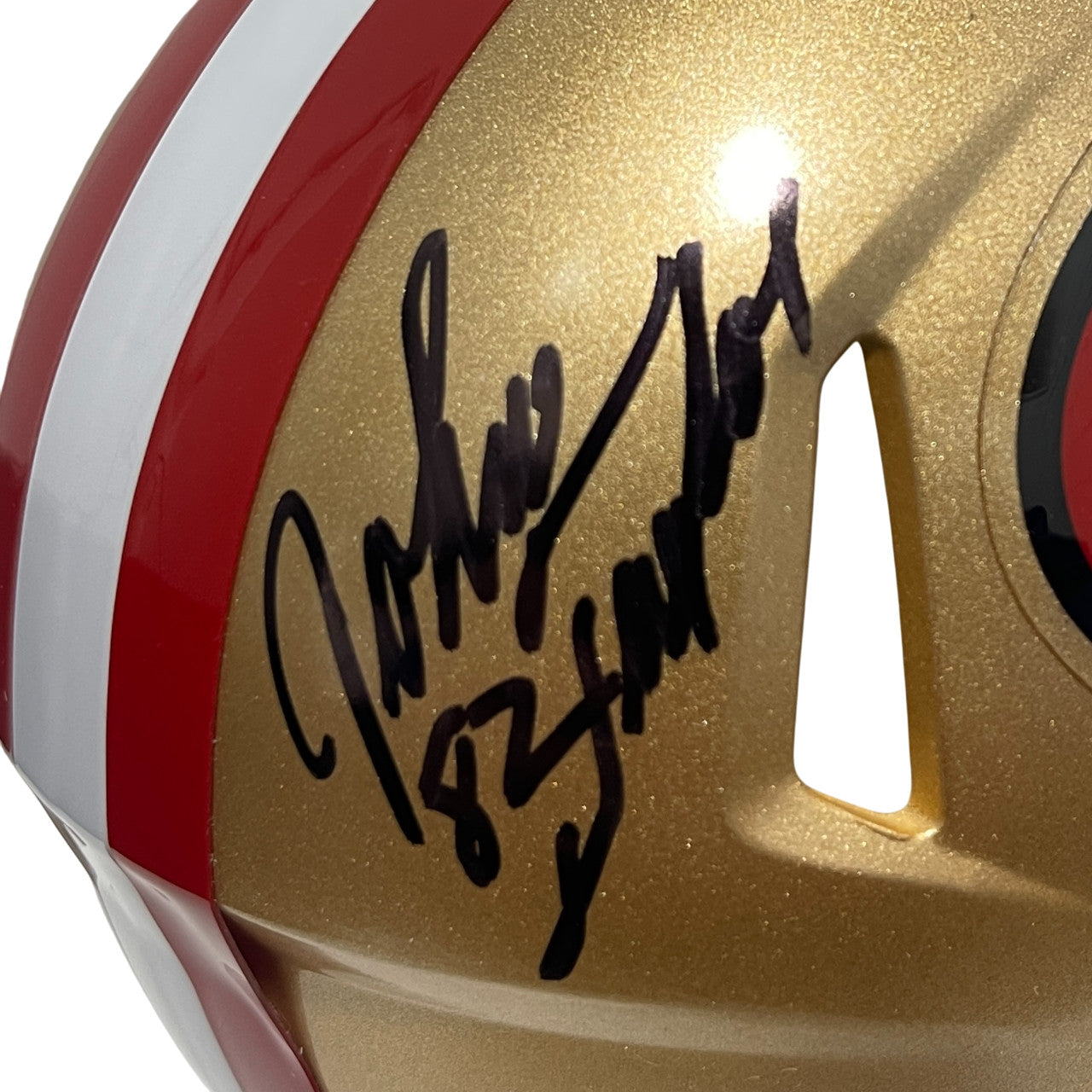John Taylor Signed San Francisco 49ers Mini Helmet (3x SB Champs)