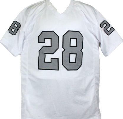 Josh Jacobs Signed Las Vegas Raiders White Color Rush Custom Jersey