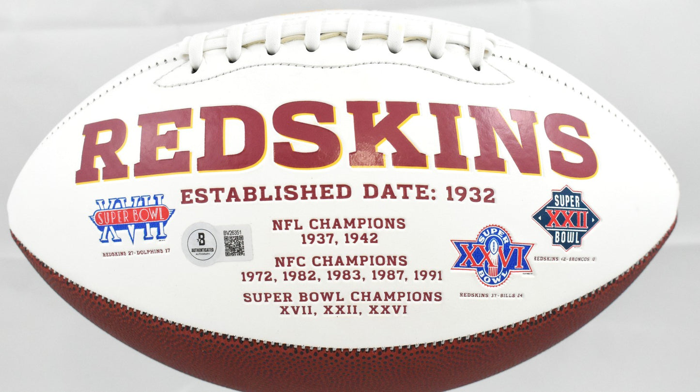 Ryan Kerrigan Autographed Washington Redskins Logo Football