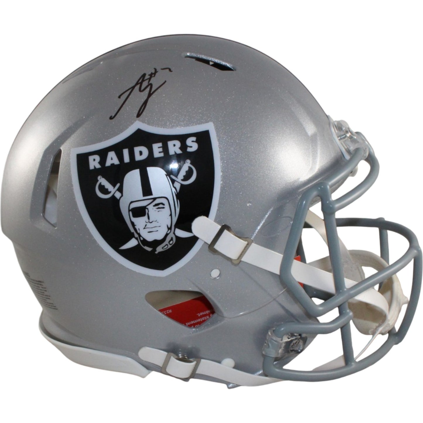 Ashton Jeanty Autographed Las Vegas Raiders Full Size Authentic Helmet