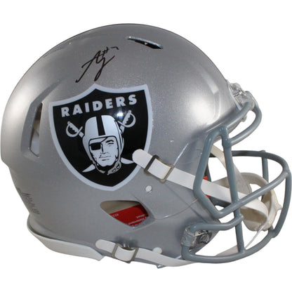 Ashton Jeanty Autographed Las Vegas Raiders Full Size Authentic Helmet