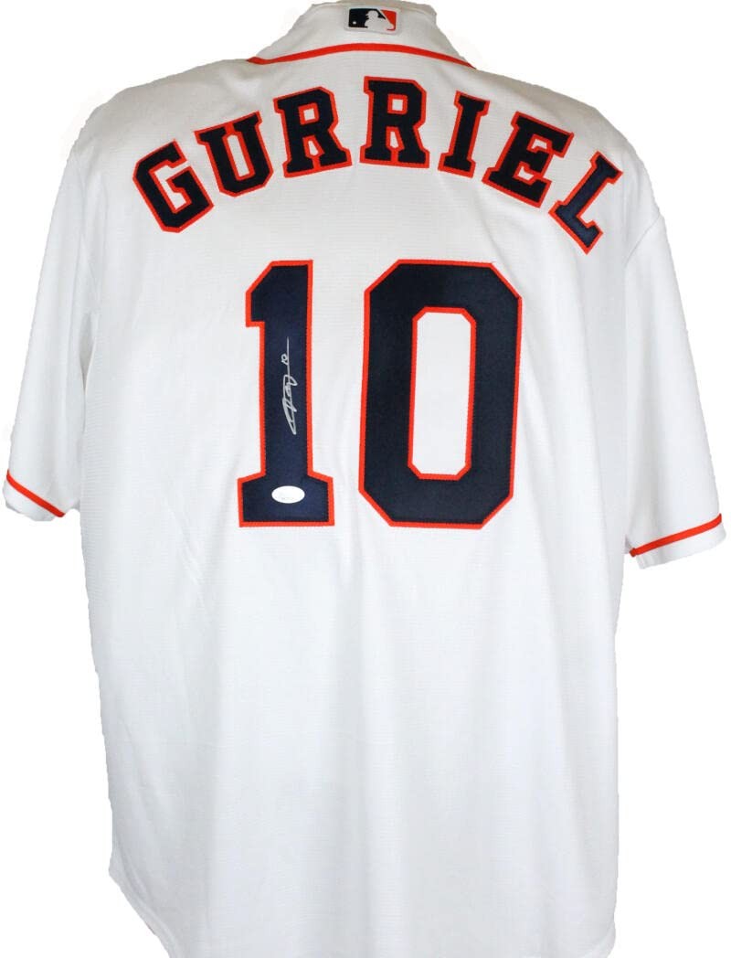 Yuli Gurriel Signed Houston Astros White Nike Jersey