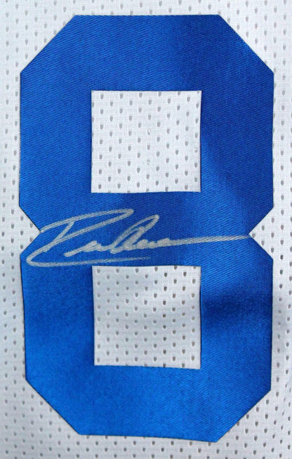 Roger Staubach & Drew Pearson Signed Dallas Cowboys Custom White Jersey