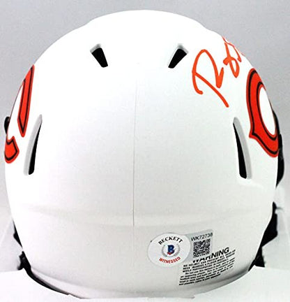 Roquan Smith Signed Chicago Bears Lunar Speed Mini Helmet