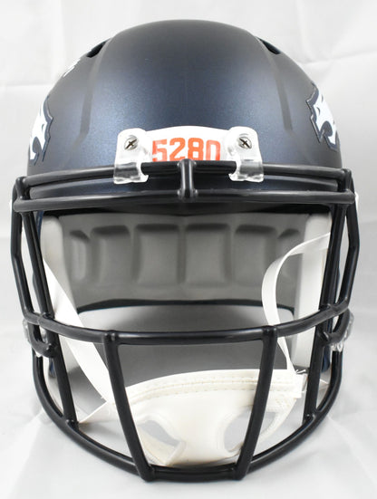 Troy Franklin Autographed Denver Broncos Full Size Speed Helmet