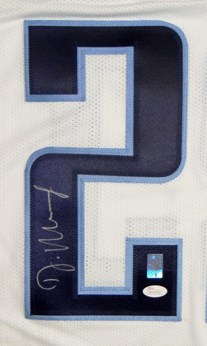 DeMarco Murray Autographed White Custom Football Jersey