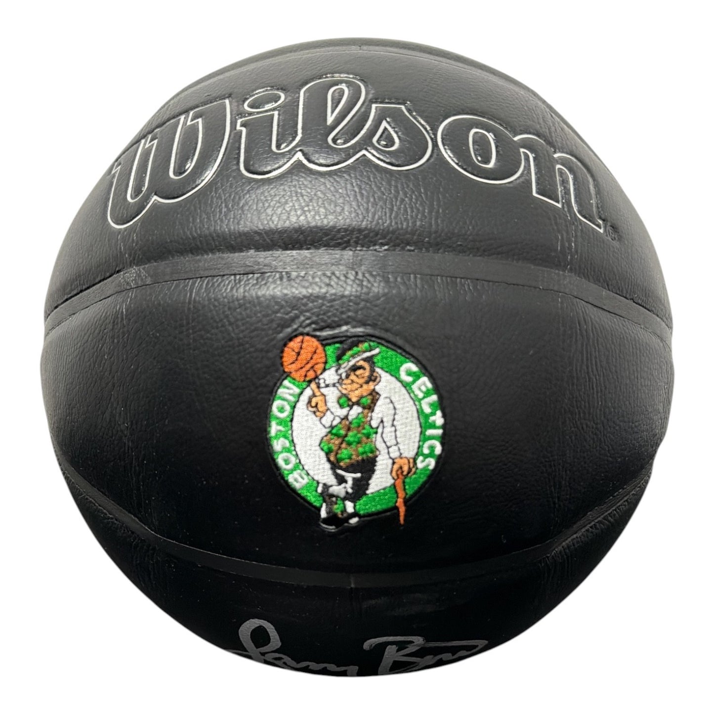 Larry Bird Autographed Boston Celtics Premier Black Basketball