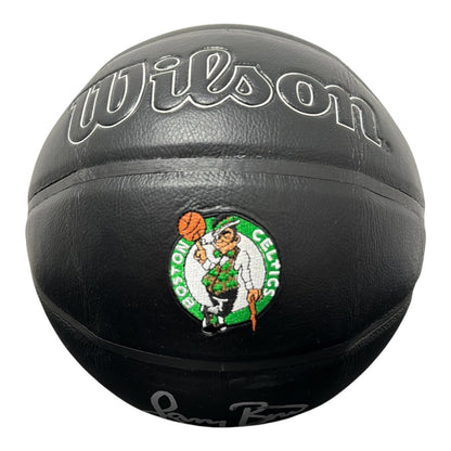 Larry Bird Autographed Boston Celtics Premier Black Basketball