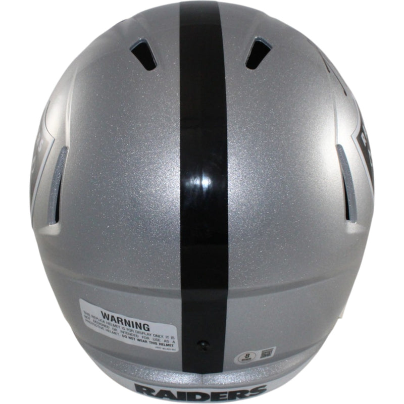 Ashton Jeanty Las Vegas Raiders Autographed Full Size Replica Helmet