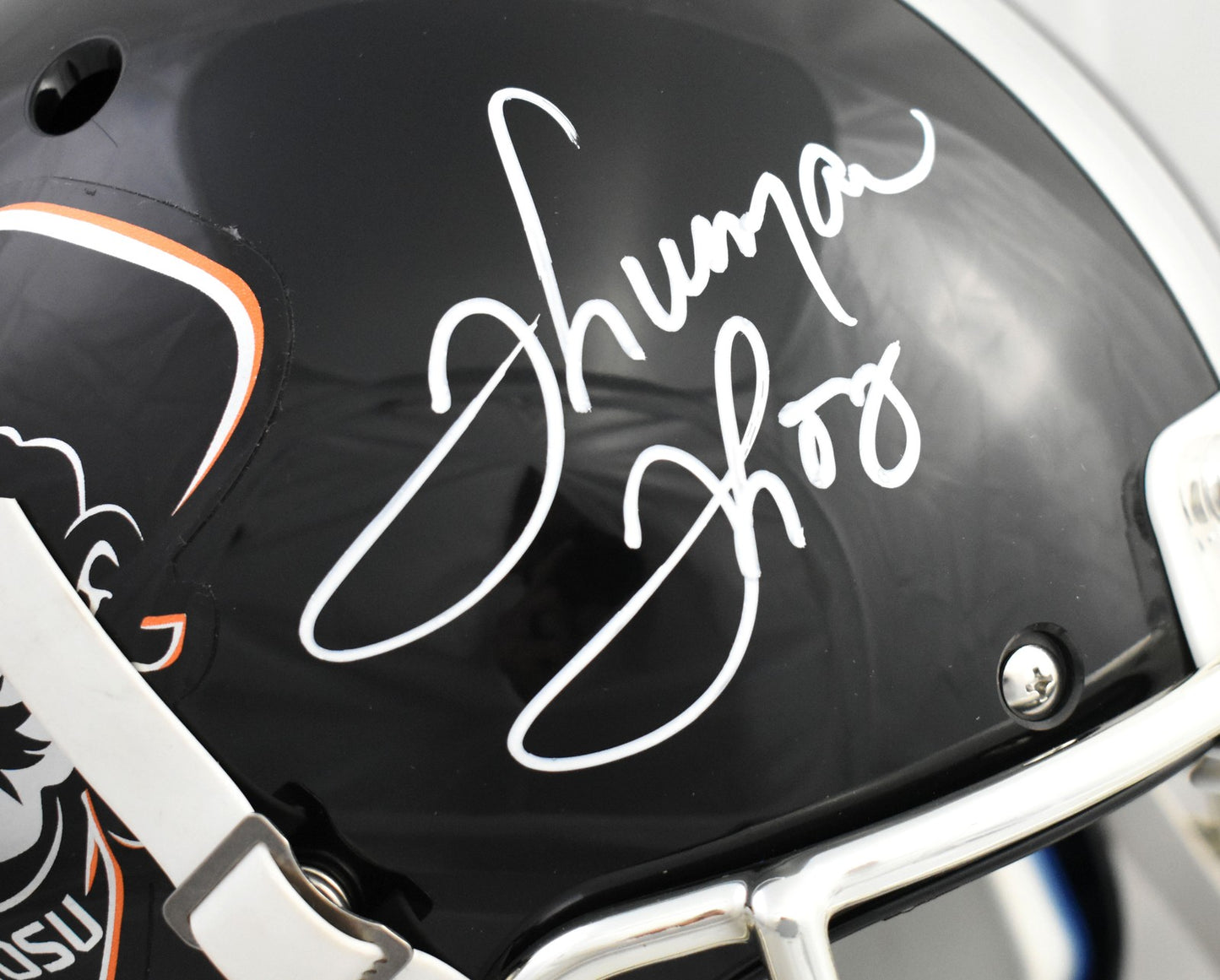 Thurman Thomas Signed Oklahoma State Cowboys Full Size Helmet