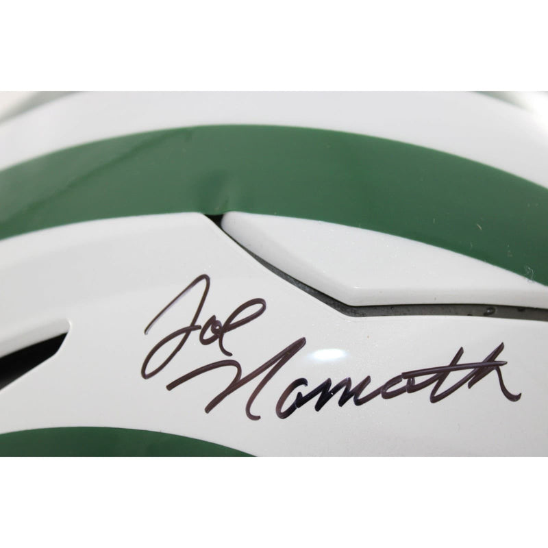 Joe Namath Autographed New York Jets Speedflex Alternate Helmet
