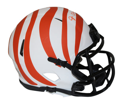 Ja'Marr Chase Cincinnati Bengals Autographed Lunar Mini Helmet