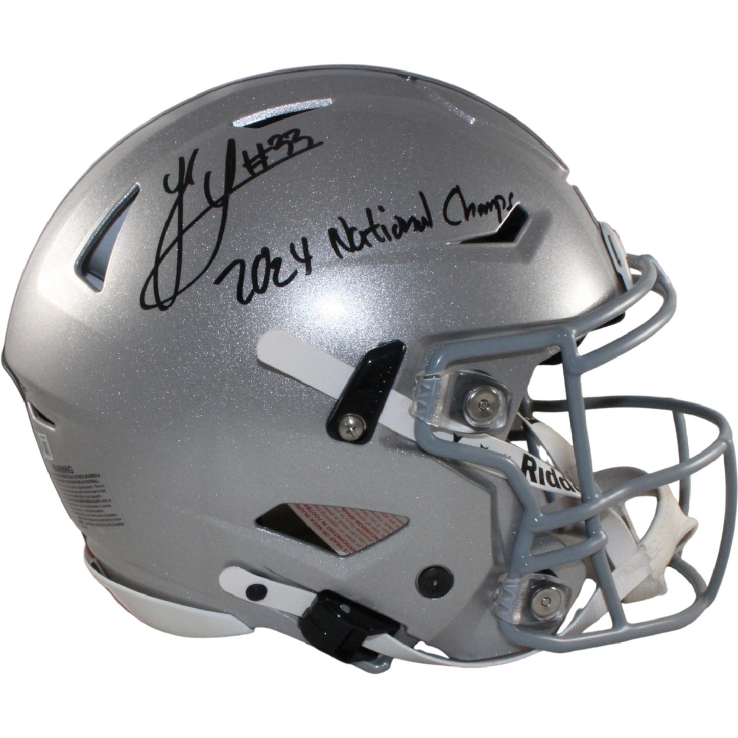 Jack Sawyer Signed Ohio State Buckeyes Full Size Authentic SpeedFlex Helmet