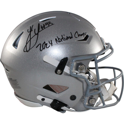 Jack Sawyer Signed Ohio State Buckeyes Full Size Authentic SpeedFlex Helmet