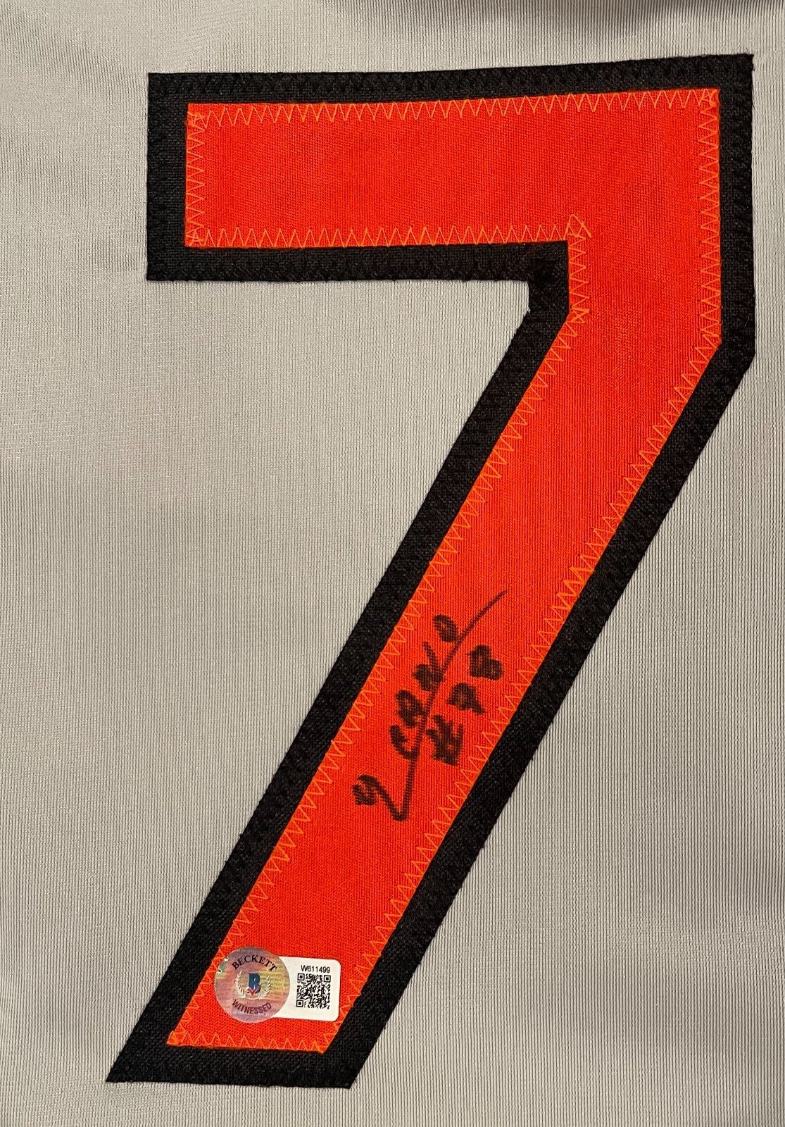 Yennier Cano Baltimore Orioles Autographed Custom Jersey