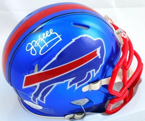 Jim Kelly Signed Buffalo Bills Flash Speed Mini Helmet