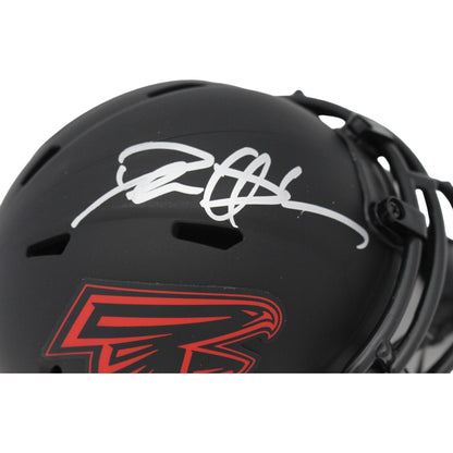 Deion Sanders Autographed Atlanta Falcons Eclipse Mini Helmet