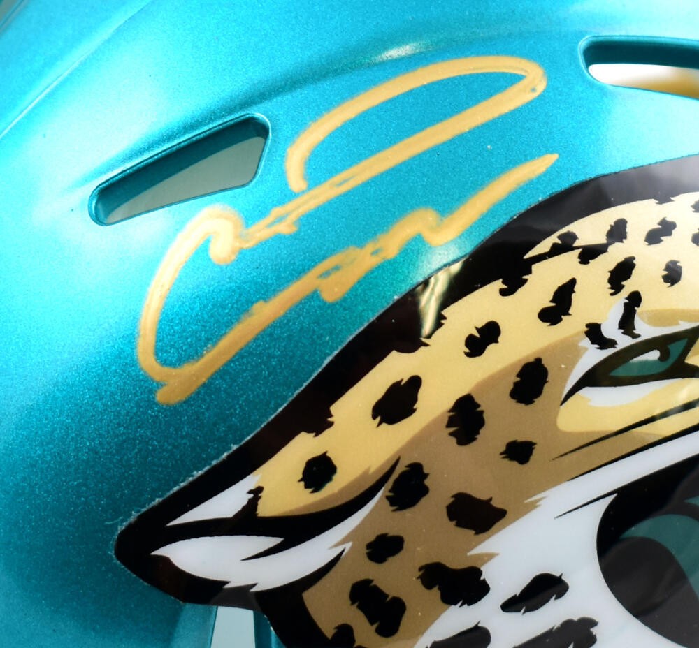 Calvin Ridley Signed Jacksonville Jaguars Flash Mini Helmet