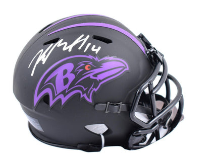 Kyle Hamilton Signed Baltimore Ravens Eclipse Mini Helmet