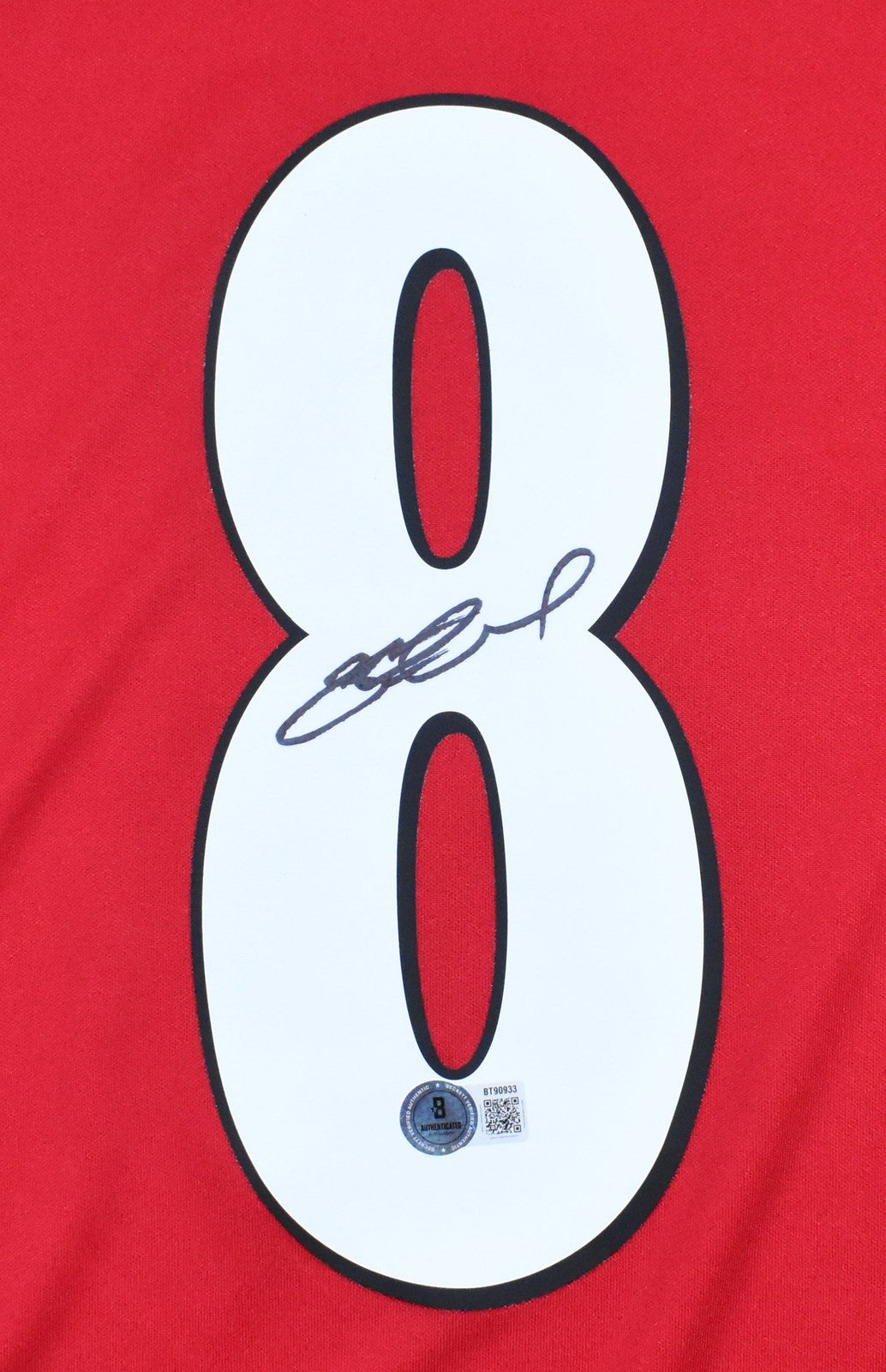 Steven Gerrard Autographed Liverpool Home Jersey