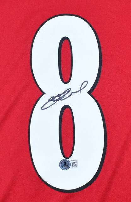 Steven Gerrard Autographed Liverpool Home Jersey