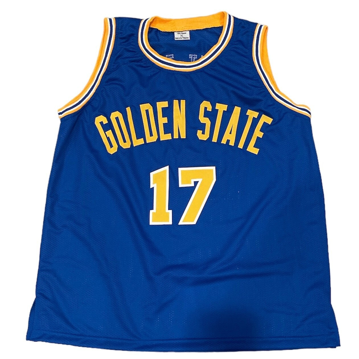 Chris Mullin Signed Golden State Warriors Custom Jersey (HOF 2011)