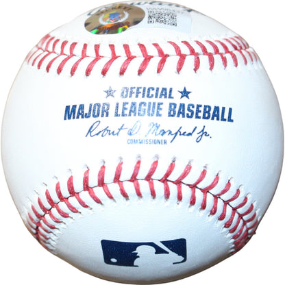 Robin Yount Signed Milwaukee Brewers Baseball (3142 Hits Inscription)