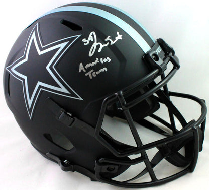 Jaylon Smith Full Size Helmet Dallas Cowboys Eclipse Speed Signed "AT"