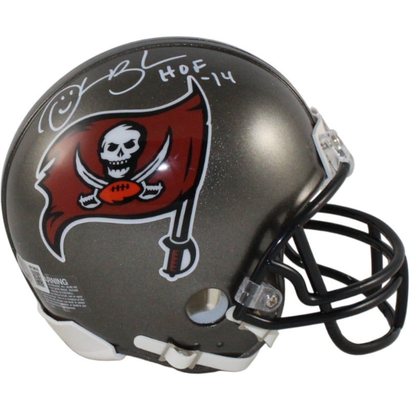 Derrick Brooks Signed Tampa Bay Buccaneers VSR4 Mini Helmet (HOF)