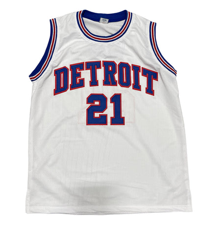 Dave Bing Signed Detroit Pistons Custom Basketball Jersey (HOF 90)