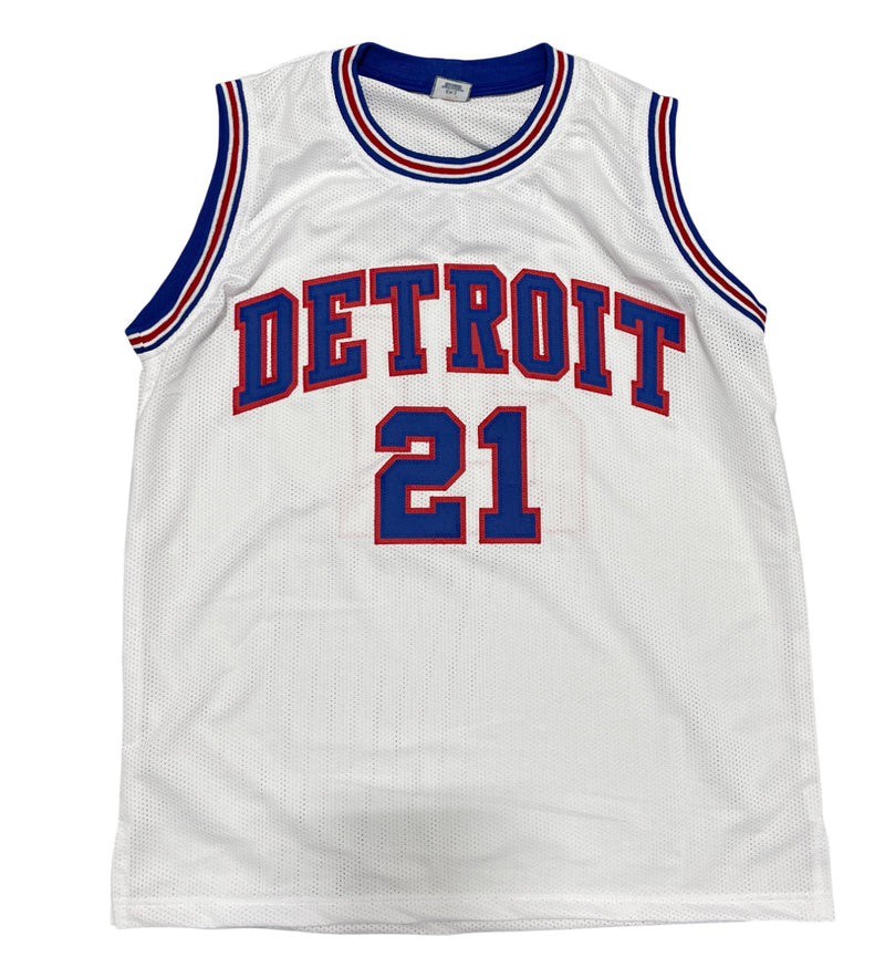 Dave Bing Signed Detroit Pistons Custom Basketball Jersey (HOF 90)