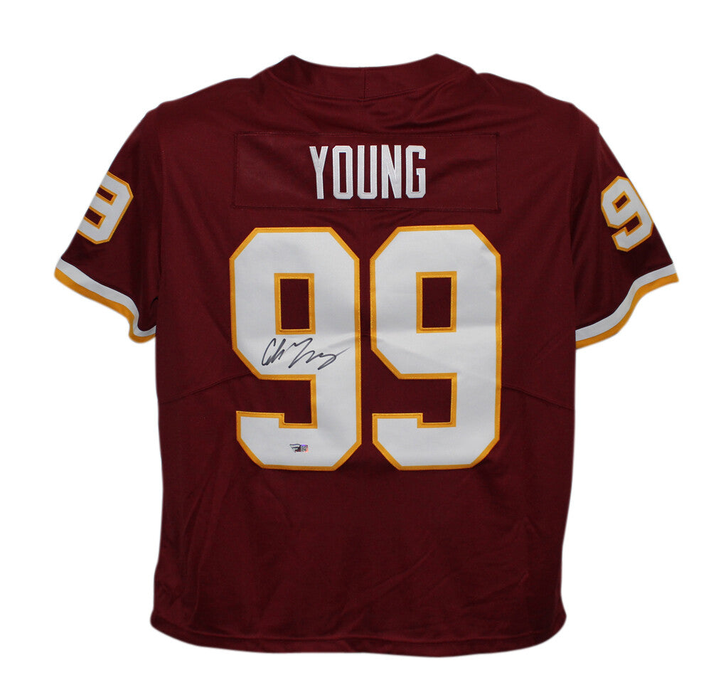 Chase Young Signed Washington Football Team Nike Limited Jersey