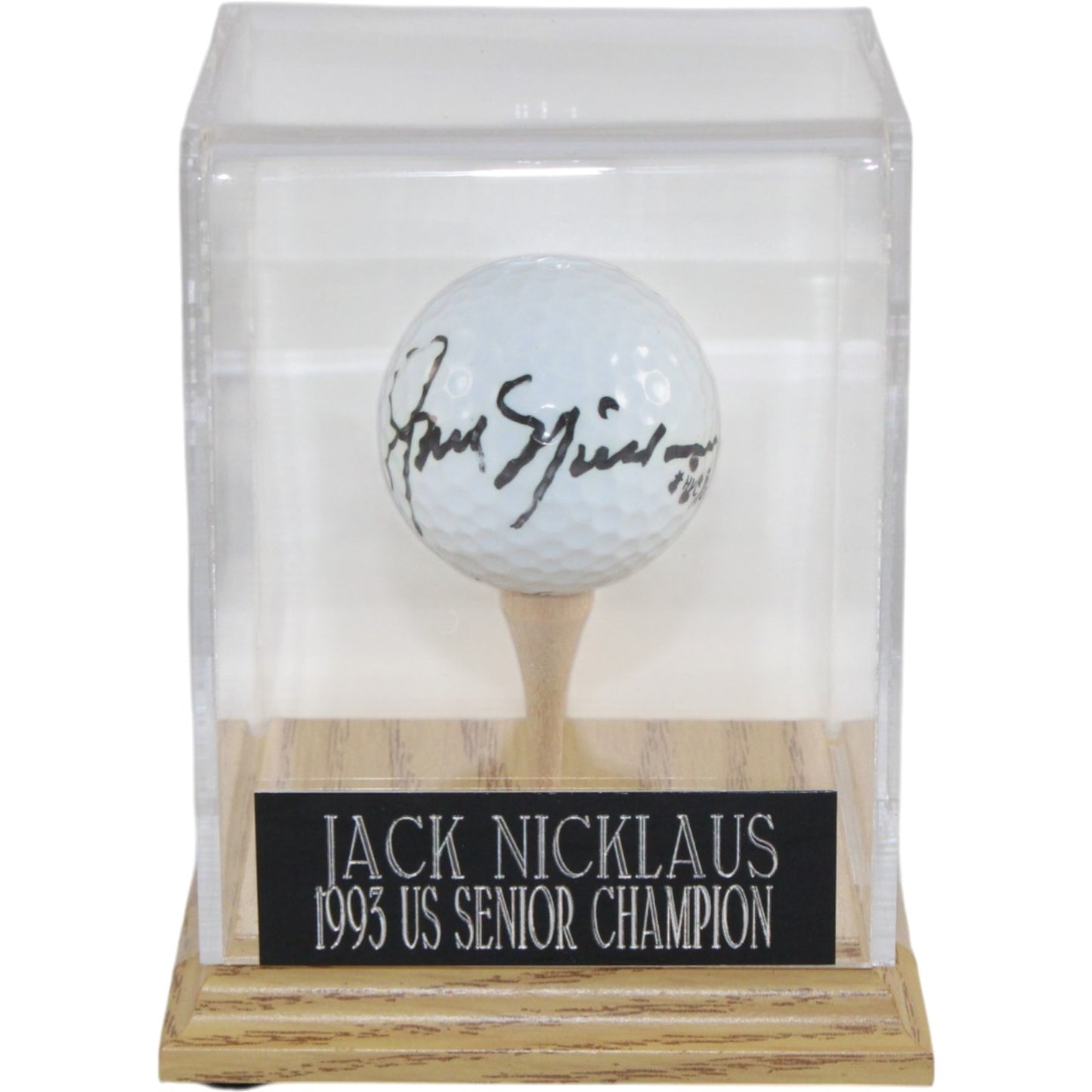 Jack Nicklaus Signed Titleist Golf Ball Beckett COA