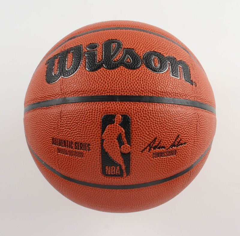 Muggsy Bogues Autographed Wilson Official NBA Basketball