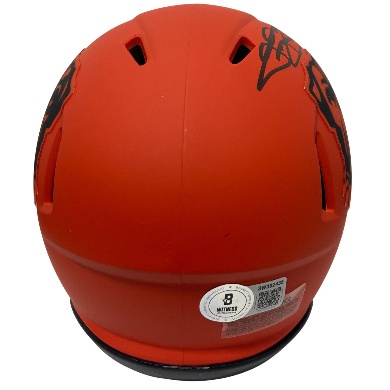 Johnny Manziel Signed Cleveland Browns Rave Mini Helmet (F**K Cleveland)