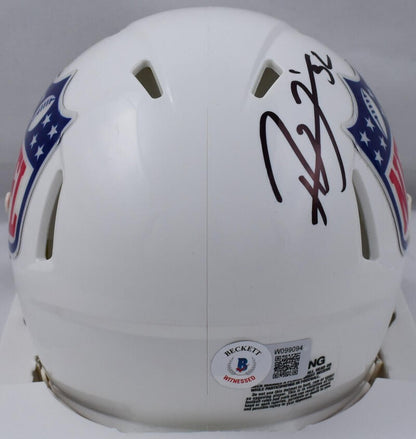 Ray Lewis & Lawrence Taylor Autographed NFL Speed Mini Helmet - Black