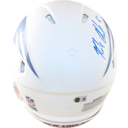 Rob Gronkowski Signed New England Patriots Authentic Rivals Full Size Helmet