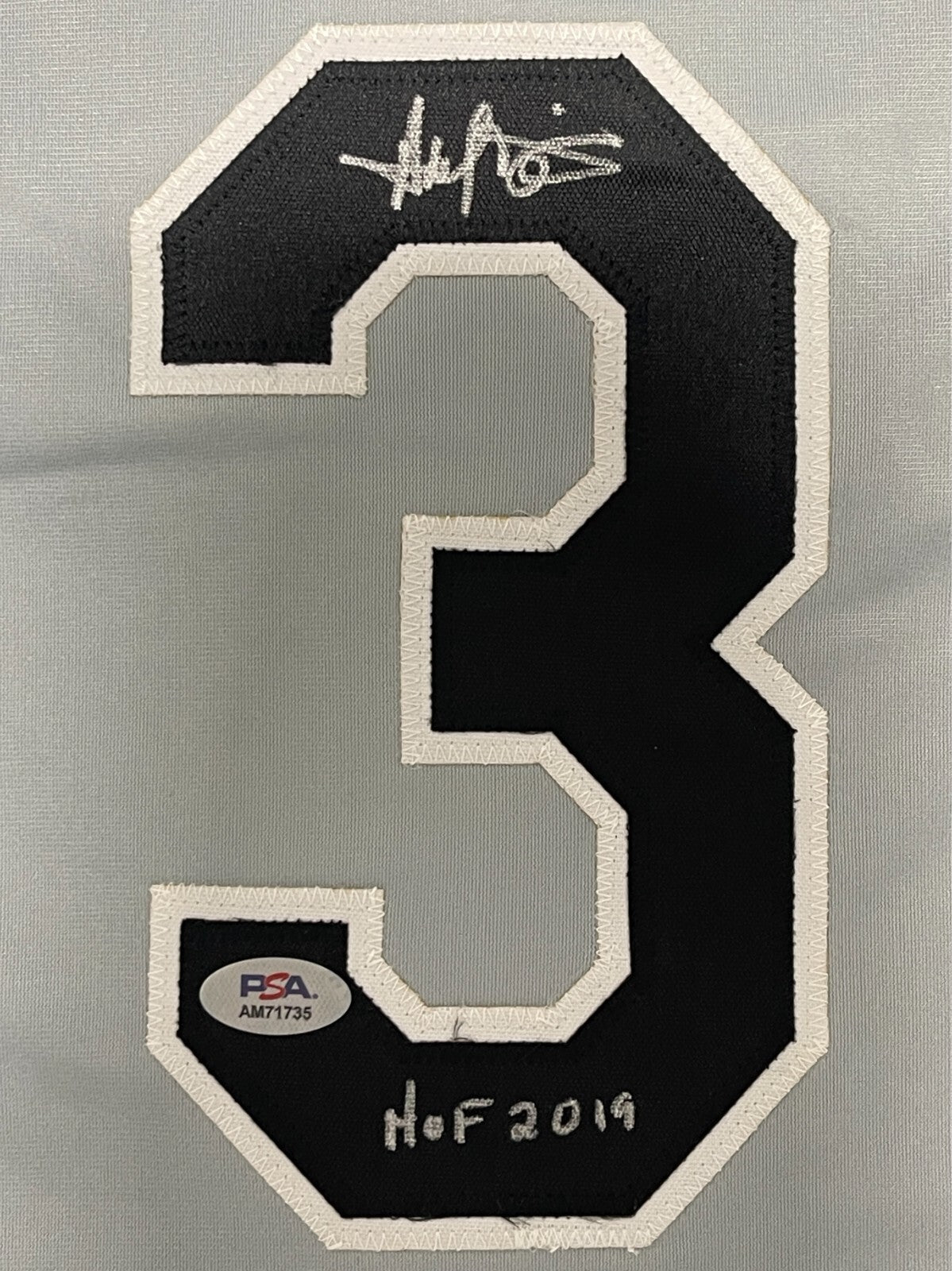 Harold Baines Signed Chicago White Sox Custom Jersey HOF 19 PSA COA