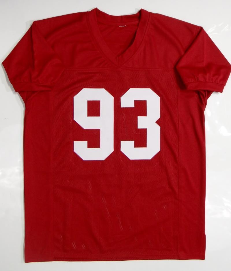 Jonathan Allen Autographed Jersey Maroon 2015 National Champs Inscription