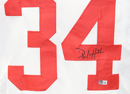 Derek Watt Signed Wisconsin Badgers Style Custom Football Jersey
