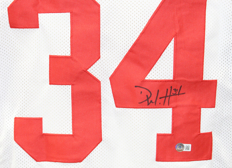 Derek Watt Signed Wisconsin Badgers Style Custom Football Jersey