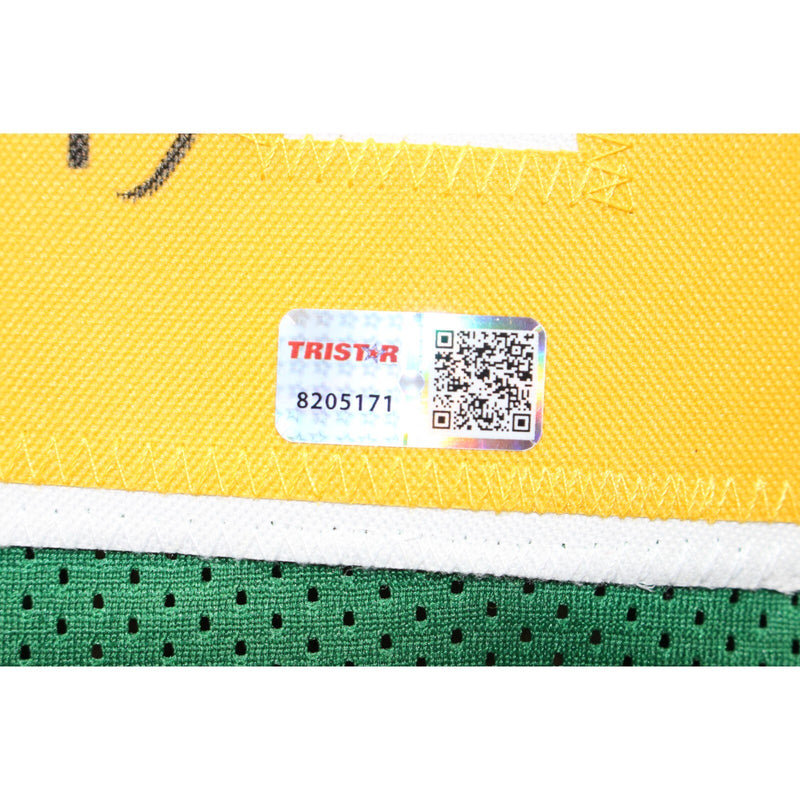 Gary Payton Signed Seattle Style Custom Green Jersey "HOF"