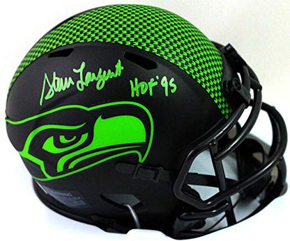 Steve Largent Autographed Seattle Seahawks Eclipse Mini Helmet