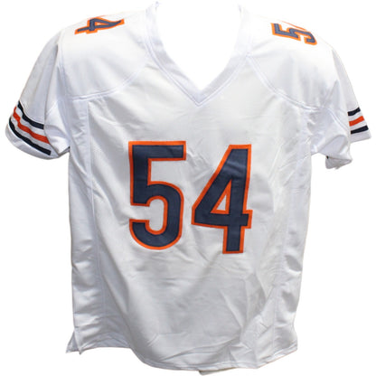 Brian Urlacher Signed Chicago Bears Pro Style White Jersey (HOF)