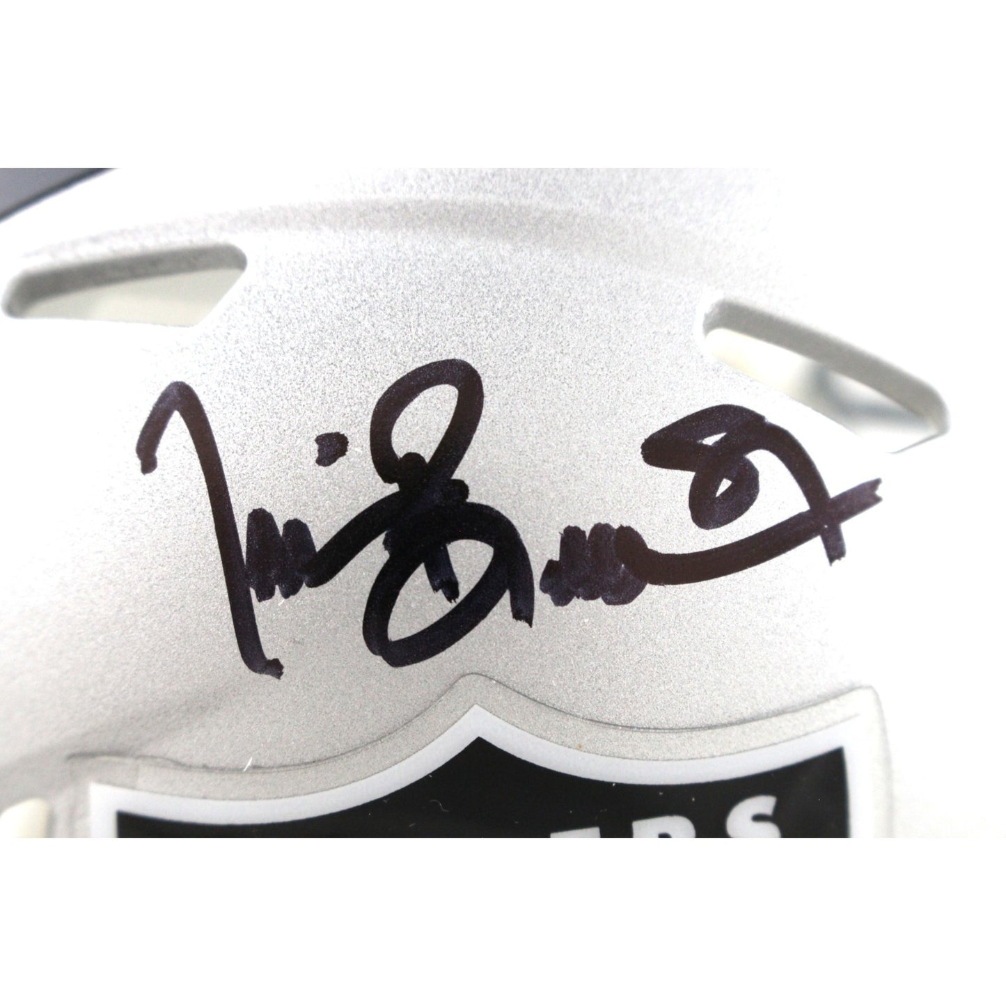 Tim Brown Oakland Raiders Autographed Mini Helmet