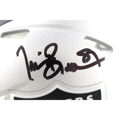 Tim Brown Oakland Raiders Autographed Mini Helmet